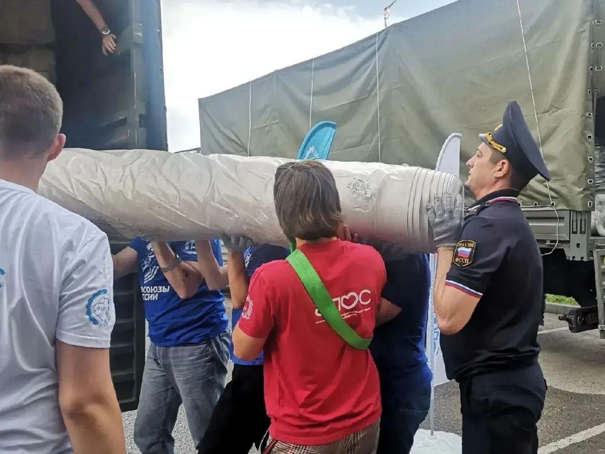 Сотрудники ГУФССП Самарской области и профсоюзы направили гуманитарную помощь в зону СВО