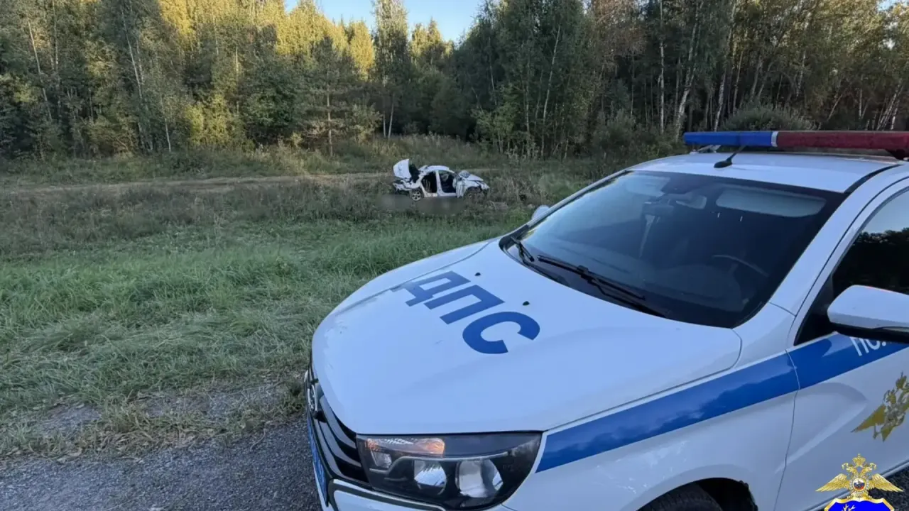 В Елховском районе в ДТП с опрокидыванием иномарки погиб пассажи?