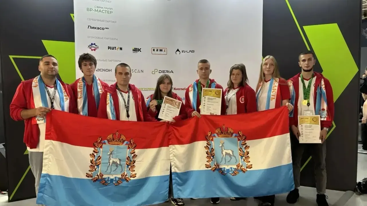 Студенты Самарской области завоевали медали на чемпионате «Профессионалы» в Калуге